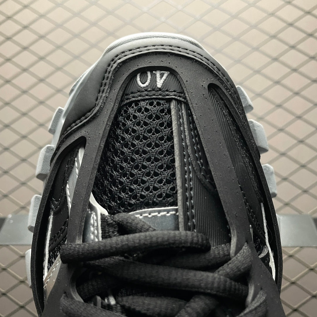 Balenciaga Track 1.0 Dad Shoes “Black Silver”