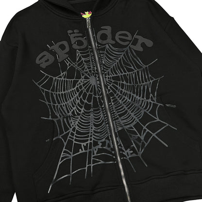 Sp5der ジップパーカー