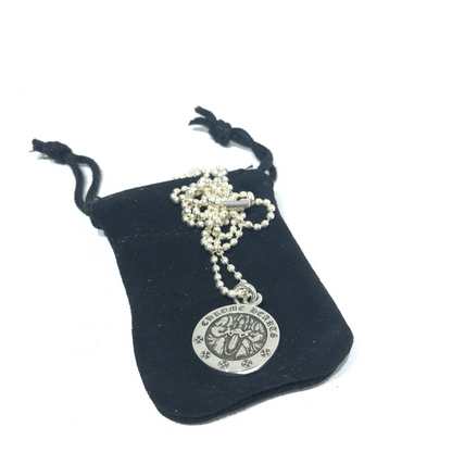 CHROME HEARTS DISC NECKLACE