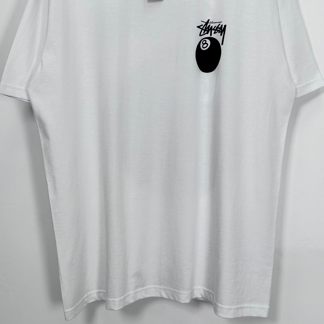 Stussy 8 Ball Pigment Dyed T-Shirt ''white'