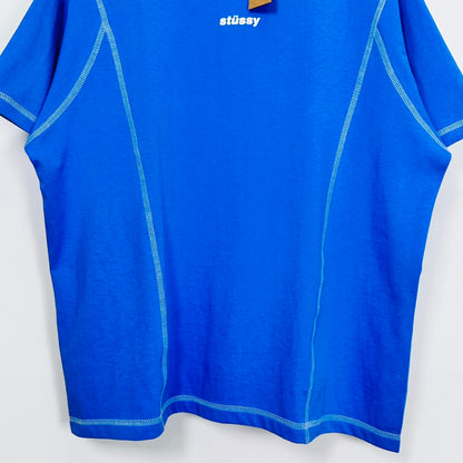 Stüssy Wave Short Sleeve Crew 'Blue'