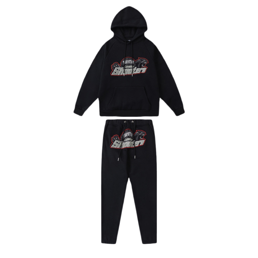 TRAPSTAR Shootersセットアップ Black/Red