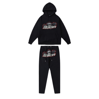 TRAPSTAR Shootersセットアップ Black/Red