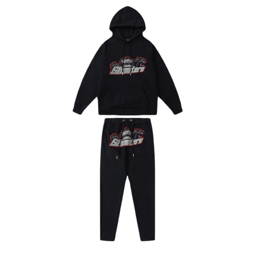 TRAPSTAR Shootersセットアップ Black/Red