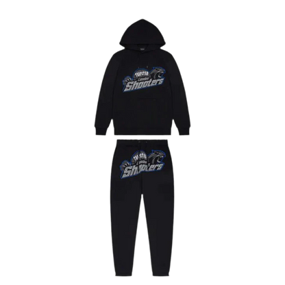 TRAPSTAR Shooters セットアップ Black/Blue