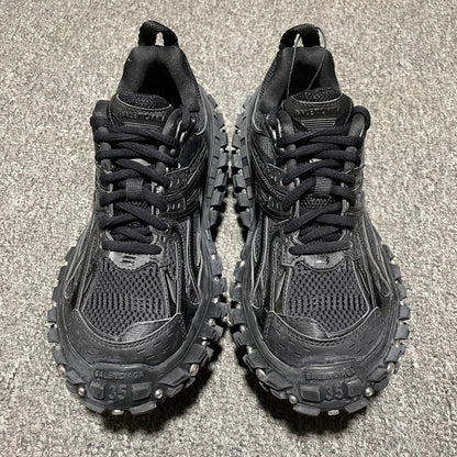 BALENCIAGA Bouncer (Defender) Screw Sneaker With Piercings"Black"
