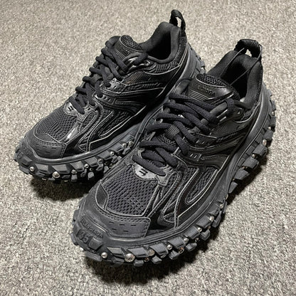 BALENCIAGA Bouncer (Defender) Screw Sneaker With Piercings"Black"