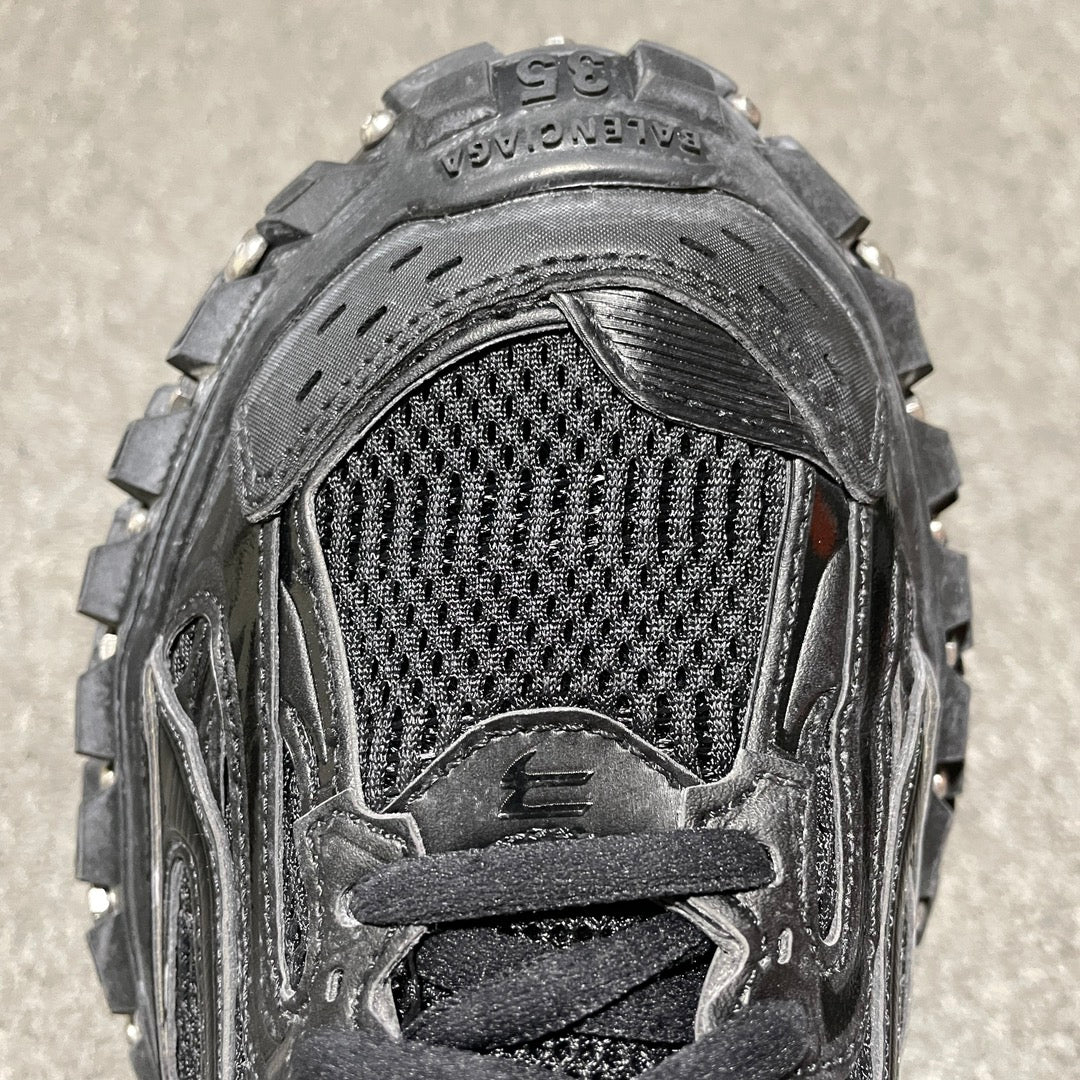 BALENCIAGA Bouncer (Defender) Screw Sneaker With Piercings"Black"