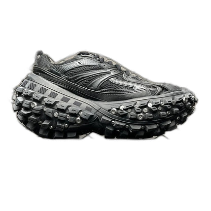 BALENCIAGA Bouncer (Defender) Screw Sneaker With Piercings"Black"