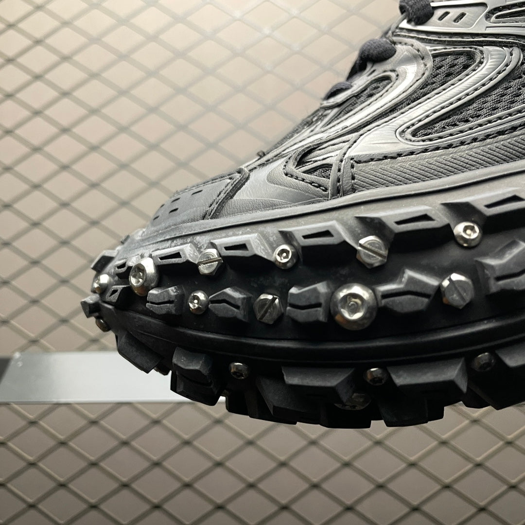 BALENCIAGA Bouncer (Defender) Screw Sneaker With Piercings"Black"