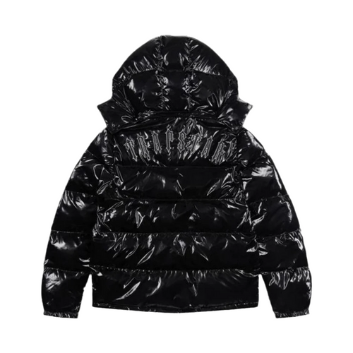 TRAPSTAR ダウンジャケット　Shiny Black 艶あり