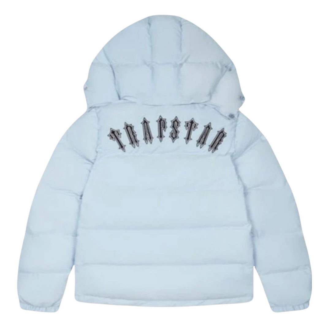 TRAPSTAR ダウンジャケット　BABY BLUE