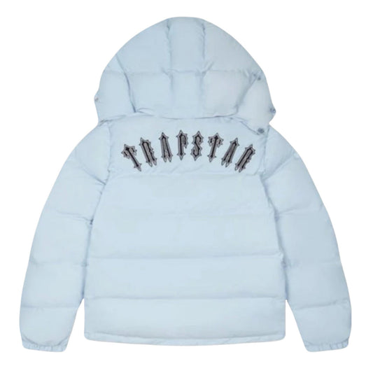 TRAPSTAR ダウンジャケット　BABY BLUE