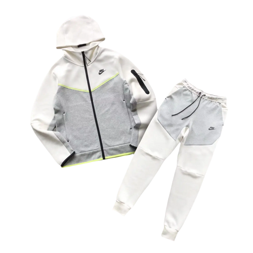 Tech fleece White/Green
