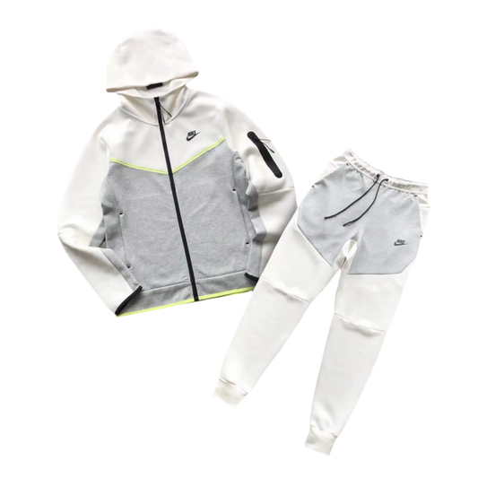 Tech fleece White/Green