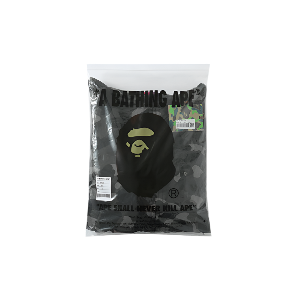 A Bathing Ape Color Camo Tiger Shark Full Zip Double Hoodie