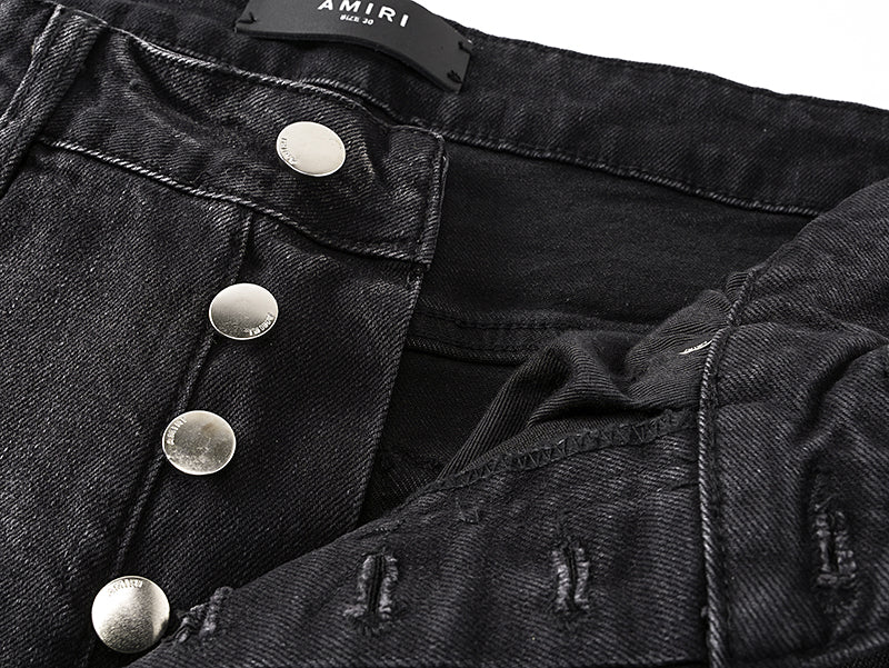 Amiri Men's Black Painter Skinny-Fit Jeans
