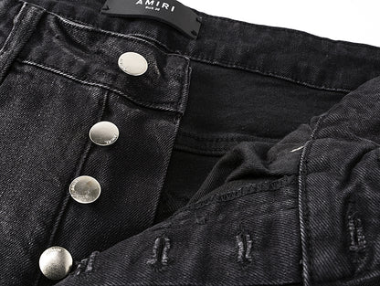 Amiri Men's Black Painter Skinny-Fit Jeans
