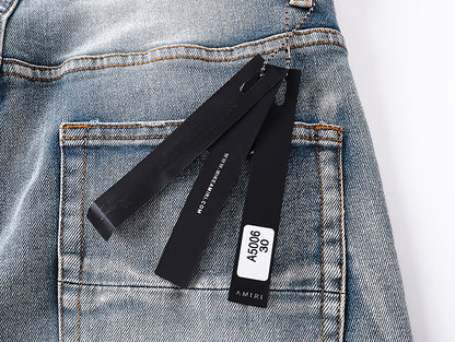 AMIRI Off-set logo jeans