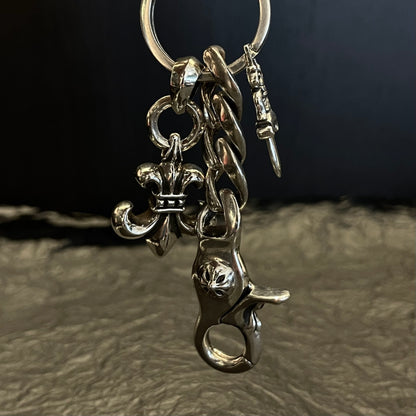 CHROME HEARTS key ring