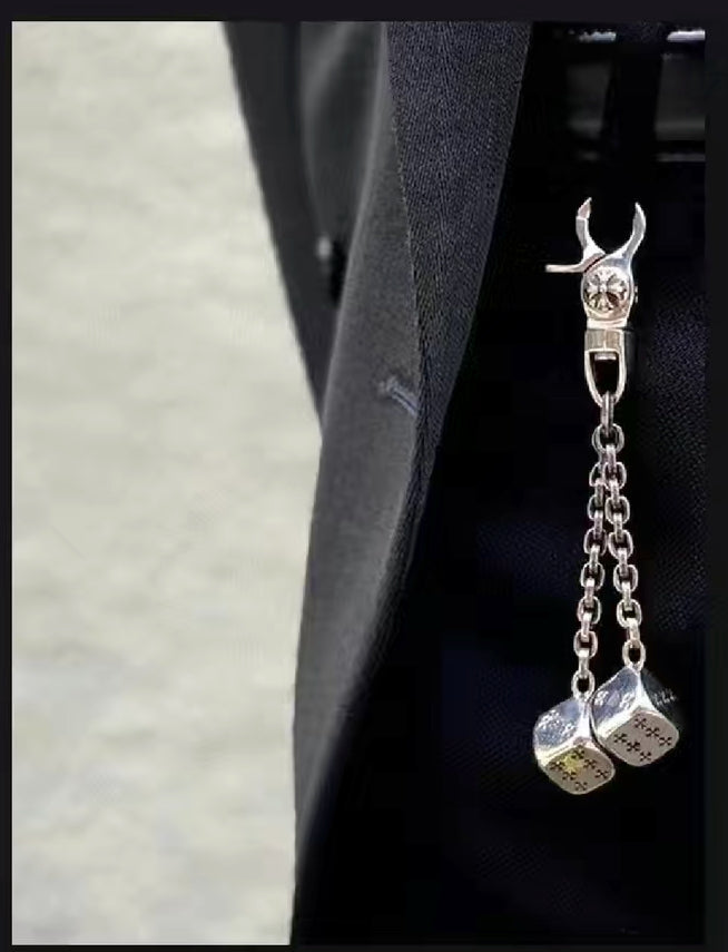 CHROME HEARTS key ring