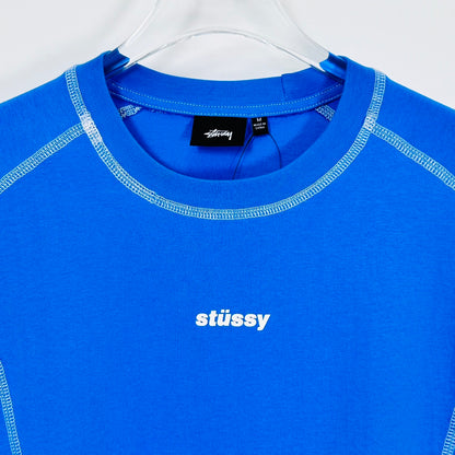 Stüssy Wave Short Sleeve Crew 'Blue'