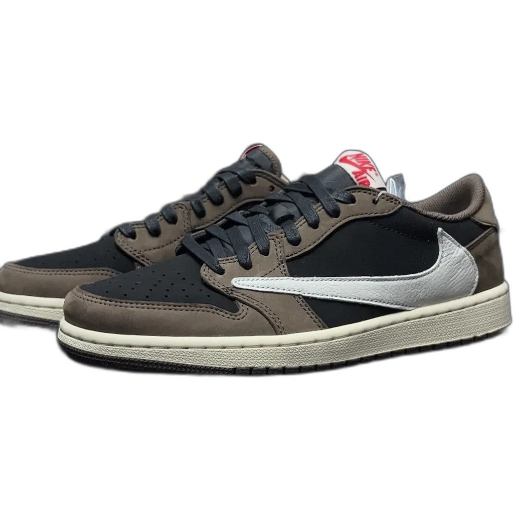 【LJR】Travis Scott × Nike Air Jordan 1 Low OG SP-T "Black/Dark Mocha"LJR