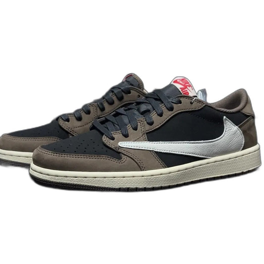 【LJR】Travis Scott × Nike Air Jordan 1 Low OG SP-T "Black/Dark Mocha"LJR