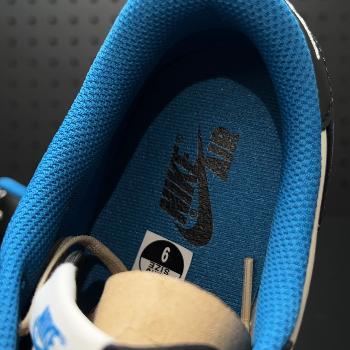【LJR】Travis Scott × Fragment × Nike Air Jordan 1 Low OG SP "Military Blue"LJR