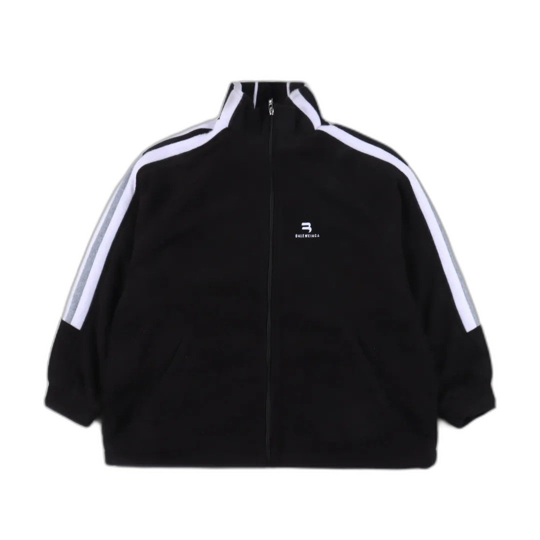Balenciaga FW22 LOGO polar fleece sports jacket