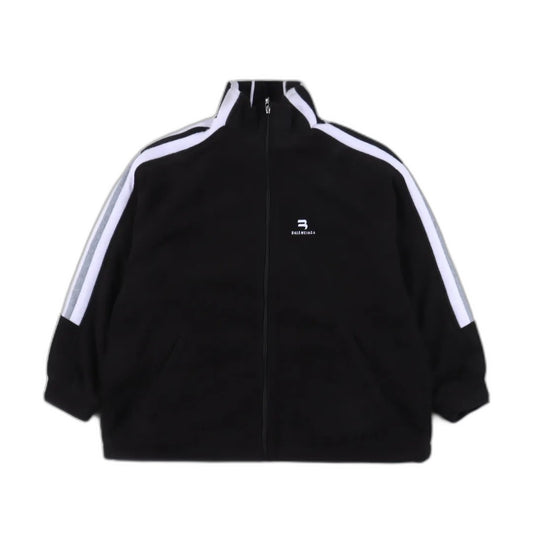Balenciaga FW22 LOGO polar fleece sports jacket