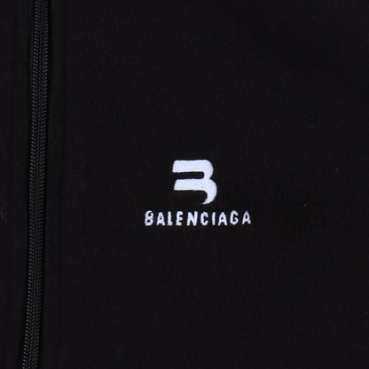 Balenciaga FW22 LOGO polar fleece sports jacket