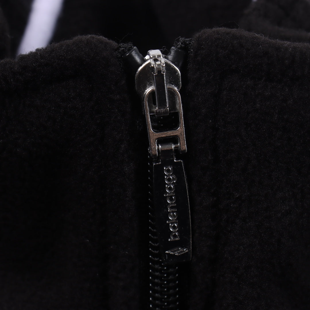 Balenciaga FW22 LOGO polar fleece sports jacket