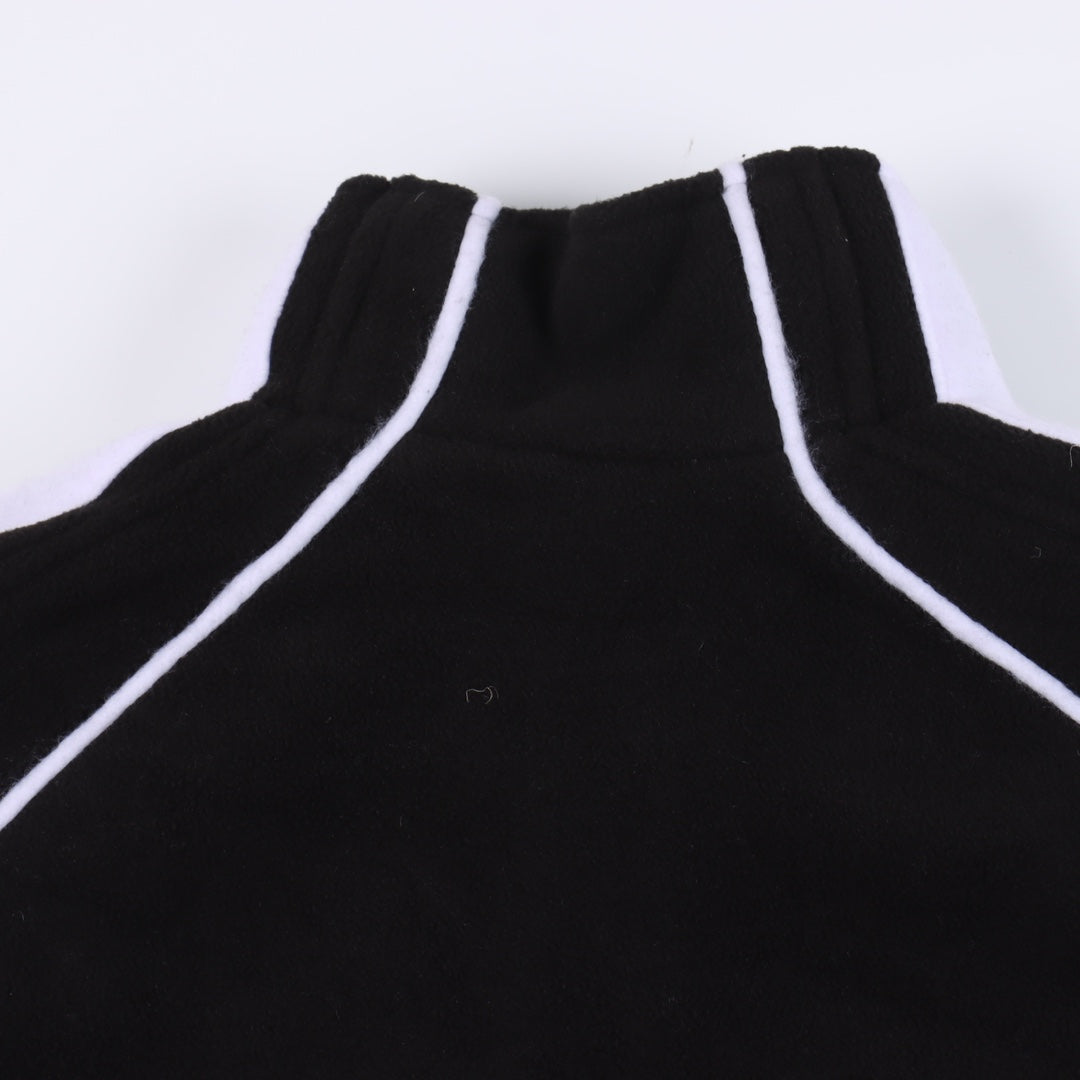 Balenciaga FW22 LOGO polar fleece sports jacket