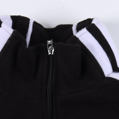 Balenciaga FW22 LOGO polar fleece sports jacket