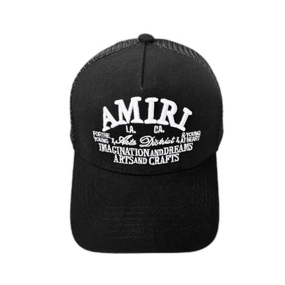 AMIRI ARTS DISTRICT TRUCKER HAT