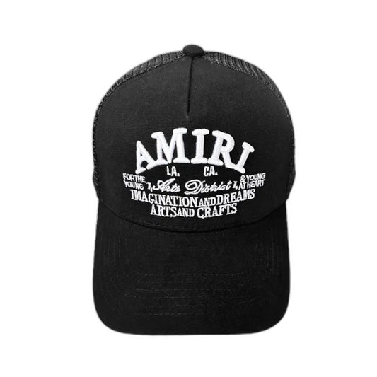 AMIRI ARTS DISTRICT TRUCKER HAT