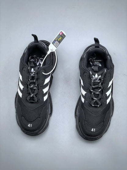 BALENCIAGA Triple S "BLACK"