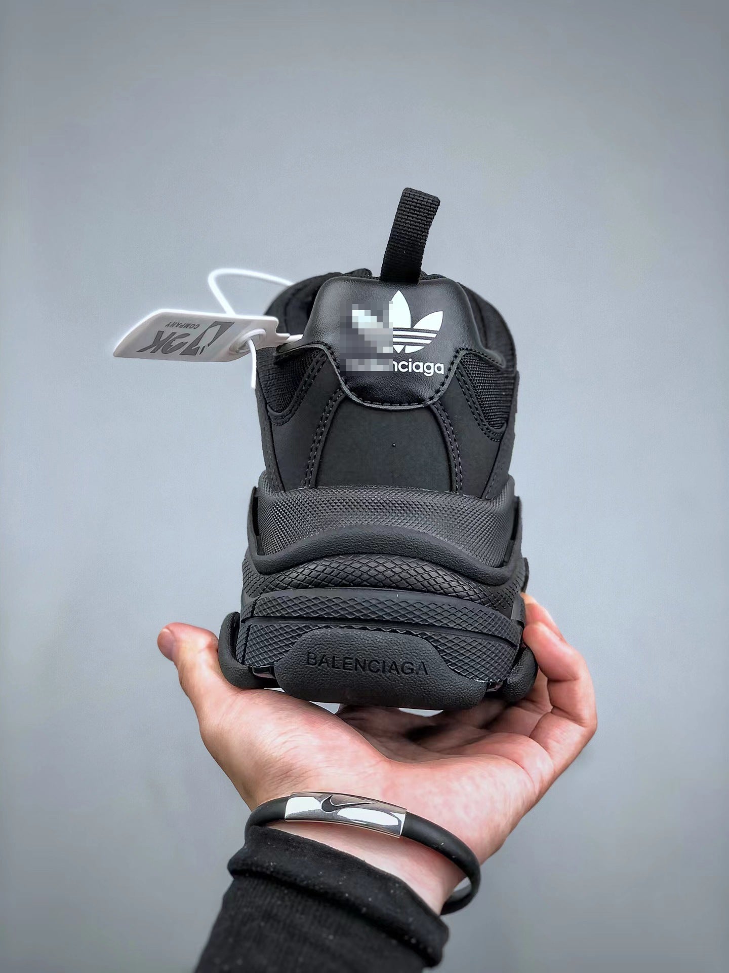 BALENCIAGA Triple S "BLACK"