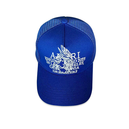 AMIRI logo-print trucker hat
