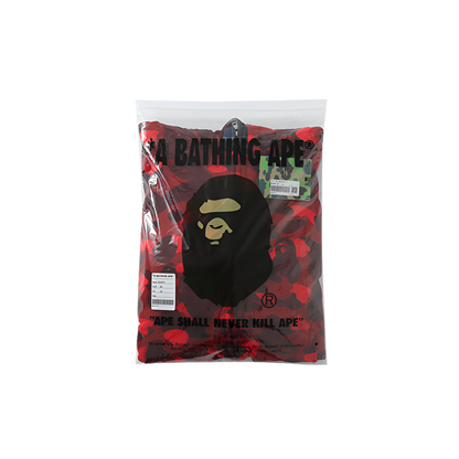 A Bathing Ape Color Camo Tiger Shark Full Zip Double Hoodie