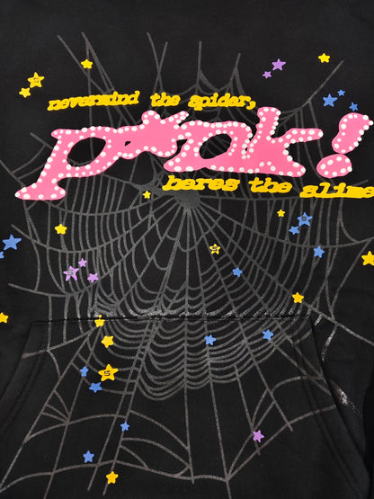 Sp5der パーカー/ブラック