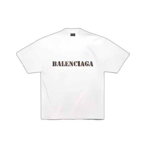 Balenciaga  STENCIL TYPE TEE