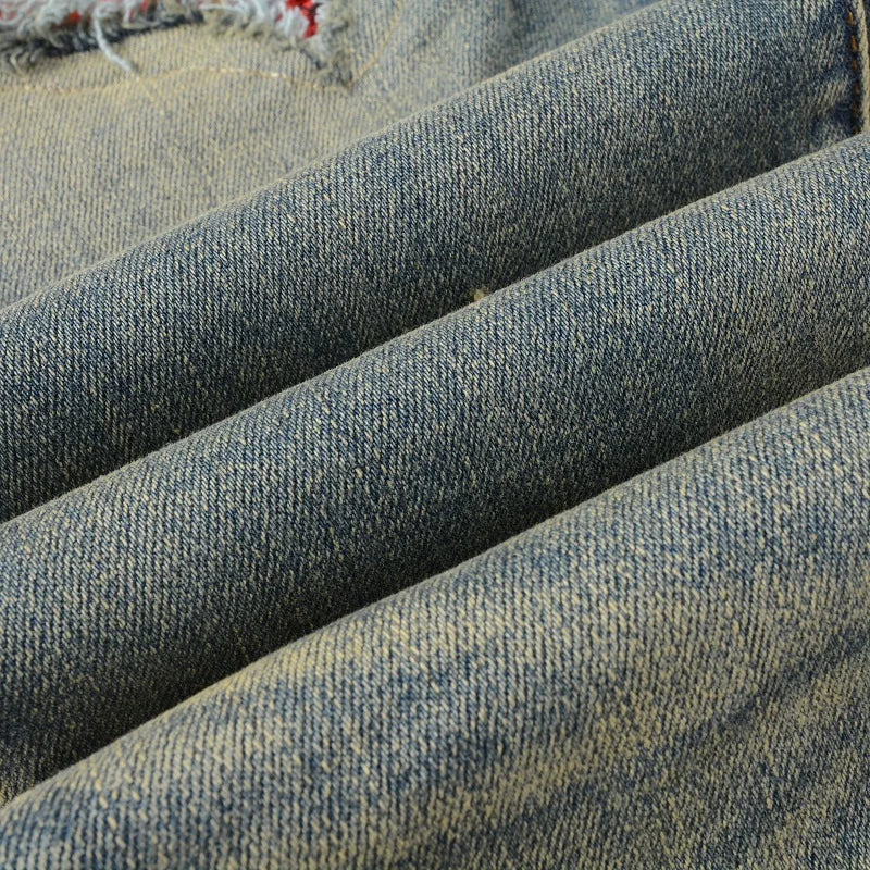 Red Patch Denim