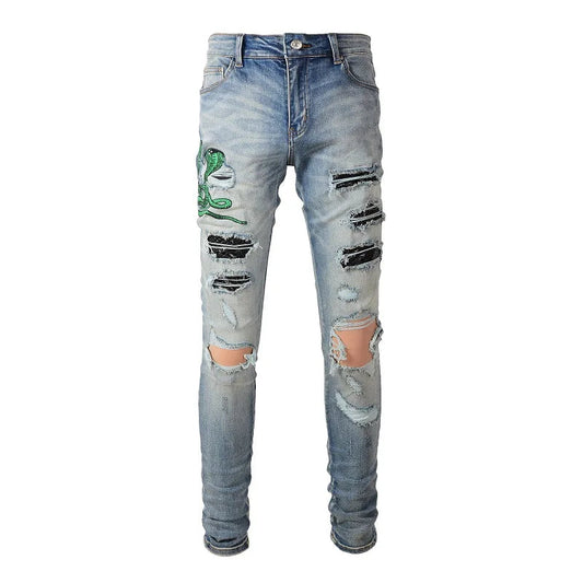 Green Snake Denim