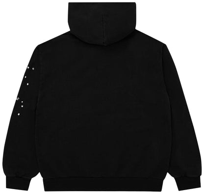 Sp5der スーベニア パーカー　ブラック