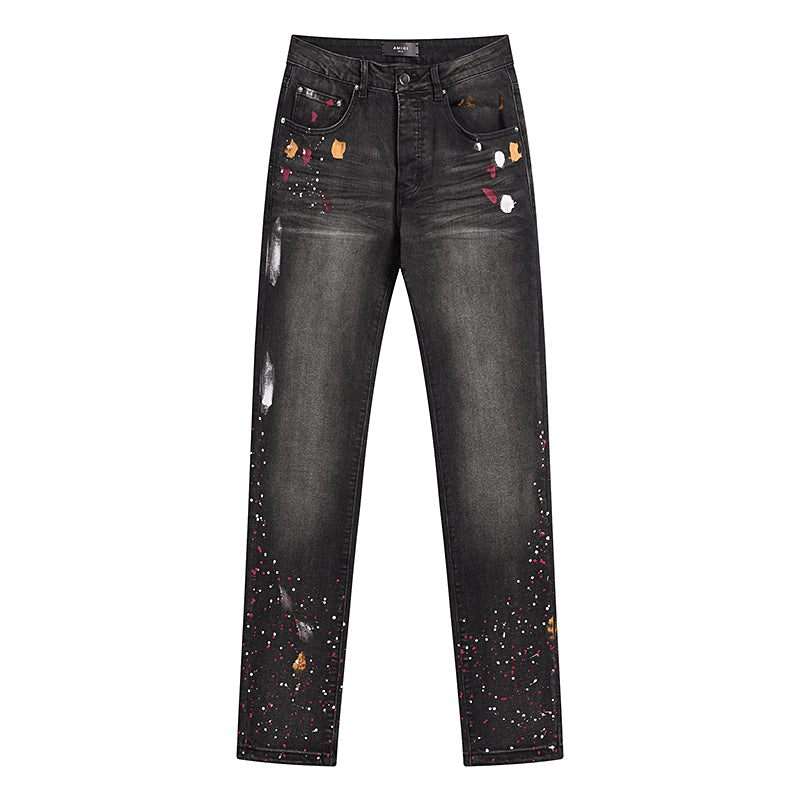 Amiri Men's Black Painter Skinny-Fit Jeans