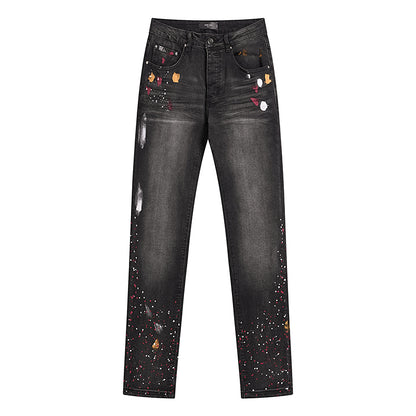 Amiri Men's Black Painter Skinny-Fit Jeans