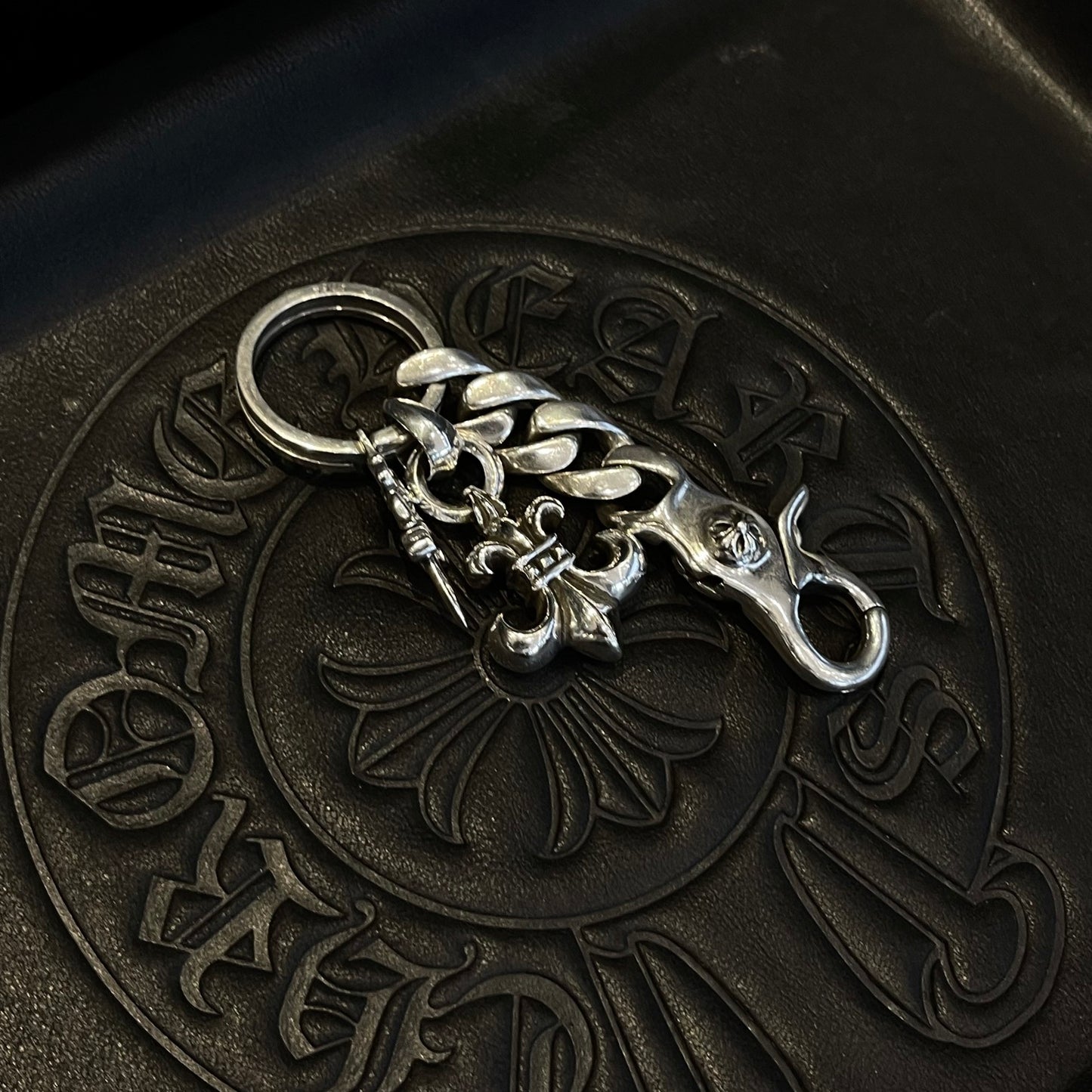 CHROME HEARTS key ring