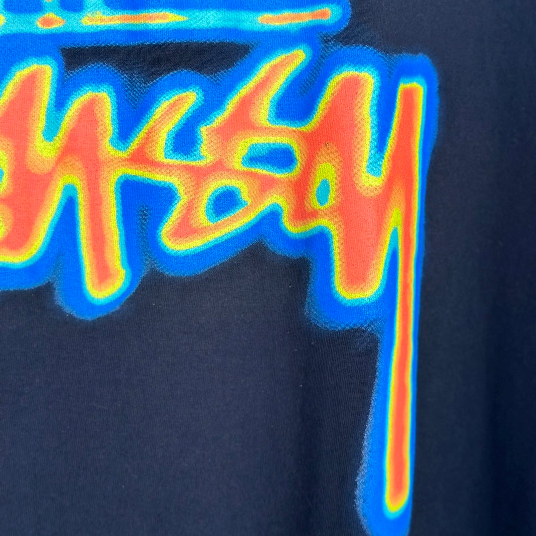 Stussy Thermal Stock Tee Black